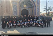 تجدید میثاق مردم اردبیل در پیاده‌روی جاماندگان تشییع