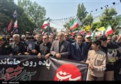 تجدید میثاق مردم اردبیل در پیاده‌روی جاماندگان تشییع