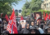 تجدید میثاق مردم اردبیل در پیاده‌روی جاماندگان تشییع