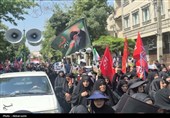 تجدید میثاق مردم اردبیل در پیاده‌روی جاماندگان تشییع
