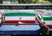 Проводы гроба мученика-лидера Ирана в Тегеране-1