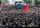 Проводы гроба мученика-лидера Ирана в Тегеране-1