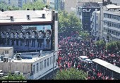 Проводы гроба мученика-лидера Ирана в Тегеране-1
