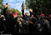 Проводы гроба мученика-лидера Ирана в Тегеране-1