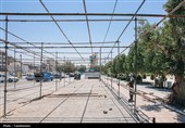 آماده‌سازی مواکب آستان قدس رضوی در میزبانی از میهمانان تشییع رهبر شهید