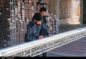 آماده‌سازی مواکب آستان قدس رضوی