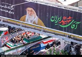 مراسم تشییع پیکر مطهر آقای شهید ایران - 8