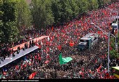مراسم تشییع پیکر مطهر آقای شهید ایران - 8