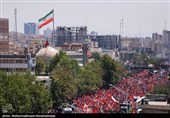 مراسم تشییع پیکر مطهر آقای شهید ایران - 8