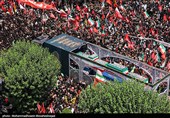 مراسم تشییع پیکر مطهر آقای شهید ایران - 8