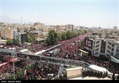 مراسم تشییع پیکر مطهر آقای شهید ایران - 2
