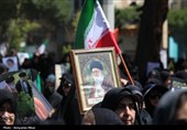 وداع مردم سرزمین آفتاب با آقای شهید ایران