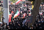 وداع اراک با آقای شهید ایران
