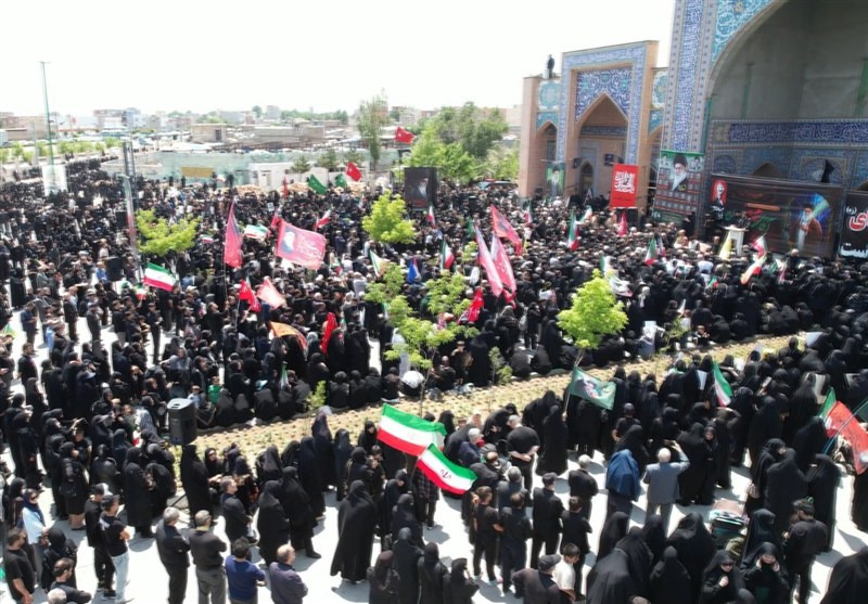 جامانده از تشییع، نه جامانده از عهد و دلدادگی