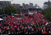 مراسم تشییع پیکر مطهر آقای شهید ایران - 9