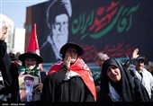 مراسم تشییع پیکر مطهر آقای شهید ایران - 9
