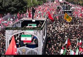 مراسم تشییع پیکر مطهر آقای شهید ایران - 9