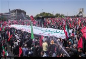 مراسم تشییع پیکر مطهر آقای شهید ایران - 9