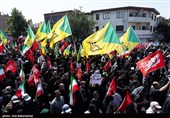 مراسم تشییع پیکر مطهر آقای شهید ایران - 10