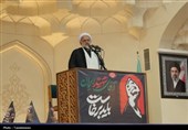 مراسم گرامیداشت رهبر شهید ایران با حضور مردم گرگان