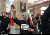 مراسم گرامیداشت رهبر شهید ایران با حضور مردم گرگان