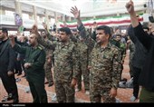مراسم گرامیداشت رهبر شهید ایران با حضور مردم گرگان