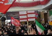 مراسم گرامیداشت رهبر شهید ایران با حضور مردم گرگان