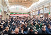 مراسم گرامیداشت رهبر شهید ایران با حضور مردم گرگان