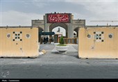 آماده‌سازی حرم مطهر رضوی در آستانه تشییع رهبر شهید انقلاب