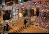 آماده‌سازی حرم مطهر رضوی در آستانه تشییع رهبر شهید انقلاب