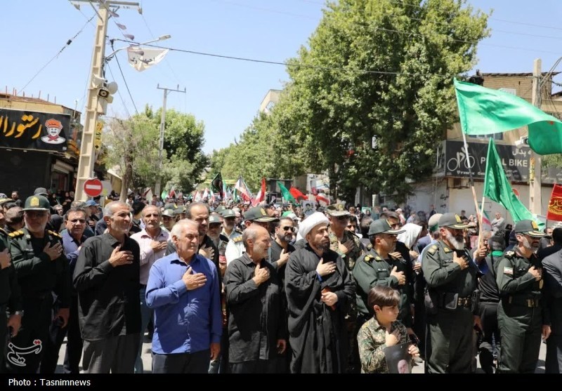 تشییع رهبر شهید , اخبار استان کهگیلویه و بویراحمد , اخبار یاسوج , بدرقه آقای شهید ایران , تشییع آیت‌الله‌العظمی سید علی خامنه‌ای , شهید امام خامنه ای (ره) , 