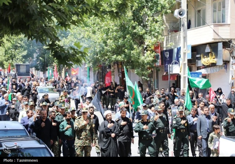 تشییع رهبر شهید , اخبار استان کهگیلویه و بویراحمد , اخبار یاسوج , بدرقه آقای شهید ایران , تشییع آیت‌الله‌العظمی سید علی خامنه‌ای , شهید امام خامنه ای (ره) , 