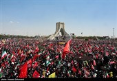 مراسم تشییع پیکر مطهر آقای شهید ایران - 4