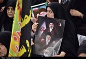 سوگواری مردم گرگان در عزای آقای شهید ایران