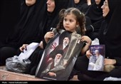 سوگواری مردم گرگان در عزای آقای شهید ایران