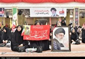 سوگواری مردم گرگان در عزای آقای شهید ایران