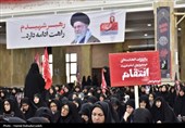 سوگواری مردم گرگان در عزای آقای شهید ایران