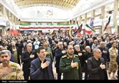سوگواری مردم گرگان در عزای آقای شهید ایران