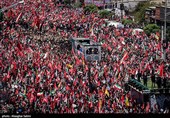 مراسم تشییع پیکر مطهر آقای شهید ایران - 11