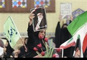 مراسم وداع با رهبر شهید