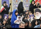 مراسم وداع با رهبر شهید
