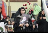 مراسم وداع با رهبر شهید