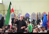 مراسم وداع با رهبر شهید