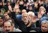 مراسم وداع با رهبر شهید