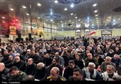 مراسم وداع با رهبر شهید