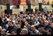 مراسم وداع با رهبر شهید