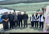 خدمت‌رسانی مواکب استان مرکزی در مراسم وداع و تشییع امام شهید امت