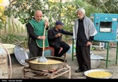 خدمت‌رسانی مواکب استان مرکزی در مراسم وداع و تشییع امام شهید امت
