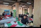 خدمت‌رسانی مواکب استان مرکزی در مراسم وداع و تشییع امام شهید امت