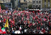 مراسم تشییع پیکر مطهر آقای شهید ایران - 13